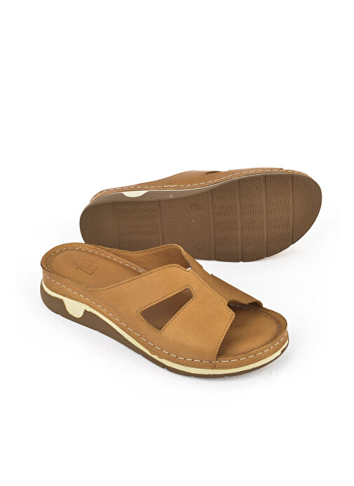 Ziya Taba Kadın Deri Terlik 1511008Z23_320 - Görsel 5