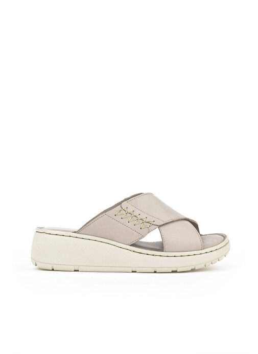 Ziya Taş Kadın Deri Terlik 1511048Z15_048 - Görsel 2