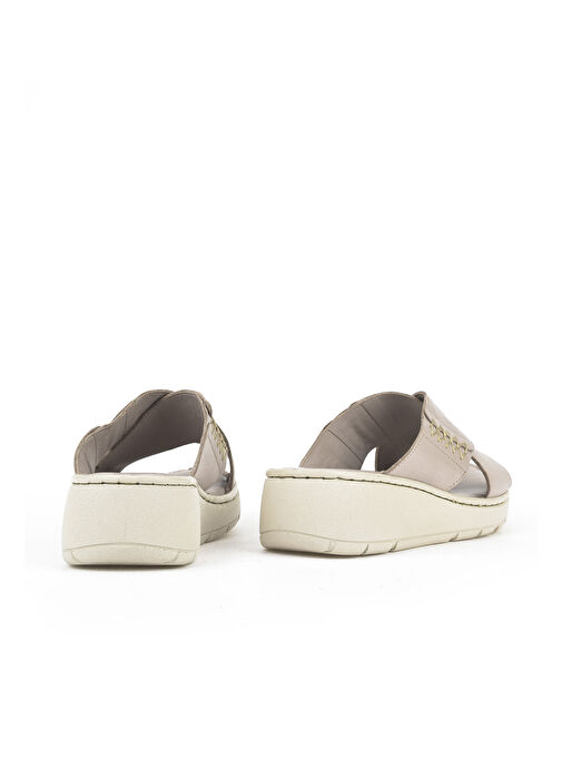 Ziya Taş Kadın Deri Terlik 1511048Z15_048 - Görsel 4