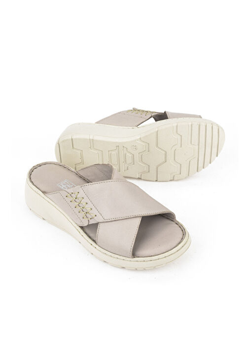 Ziya Taş Kadın Deri Terlik 1511048Z15_048 - Görsel 5