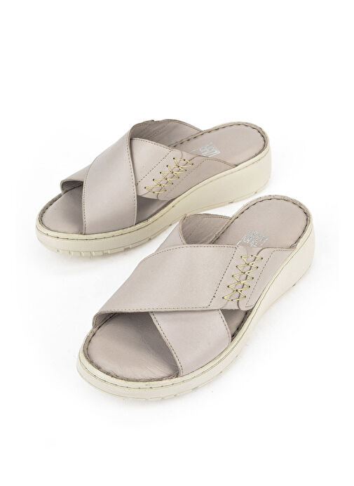 Ziya Taş Kadın Deri Terlik 1511048Z15_048 - Görsel 6