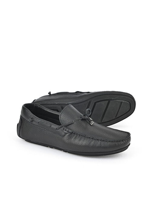 Ziya, Erkek Hakiki Deri Ayakkabı 1511007ZB01 Siyah - Görsel 5