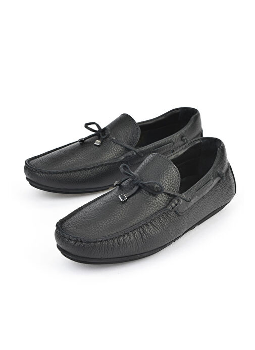 Ziya, Erkek Hakiki Deri Ayakkabı 1511007ZB01 Siyah - Görsel 6