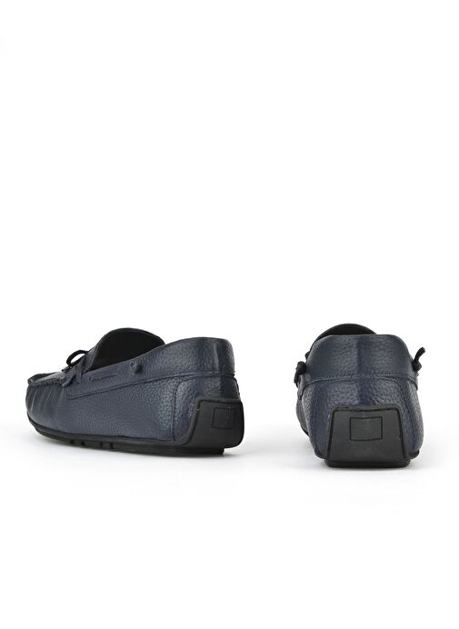 Ziya, Erkek Hakiki Deri Ayakkabı 1511007ZB01 Lacivert - Görsel 4