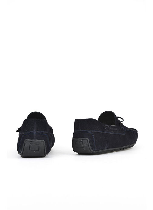 Ziya, Erkek Hakiki Deri Ayakkabı 1511007ZB012 Lacivert - Görsel 4