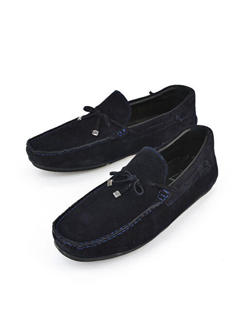 Ziya, Erkek Hakiki Deri Ayakkabı 1511007ZB012 Lacivert - Görsel 6