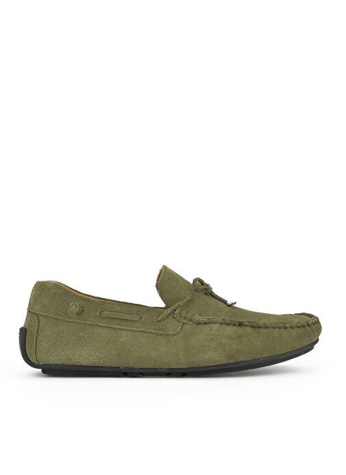 Ziya, Erkek Hakiki Deri Ayakkabı 1511007ZB012 Yeşil - Görsel 2