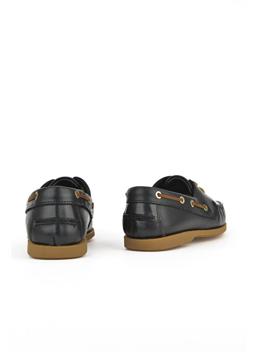 Ziya, Erkek Hakiki Deri Ayakkabı 1511007ZD1001 Siyah - Görsel 4