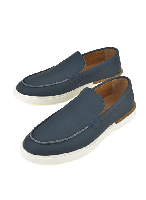 Ziya, Erkek Hakiki Deri Ayakkabı 1511007ZB04 Lacivert - Görsel 6