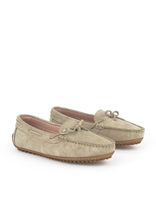 Ziya, Kadın Hakiki Deri Ayakkabı 1511007ZZ2001 Bej - Görsel 3