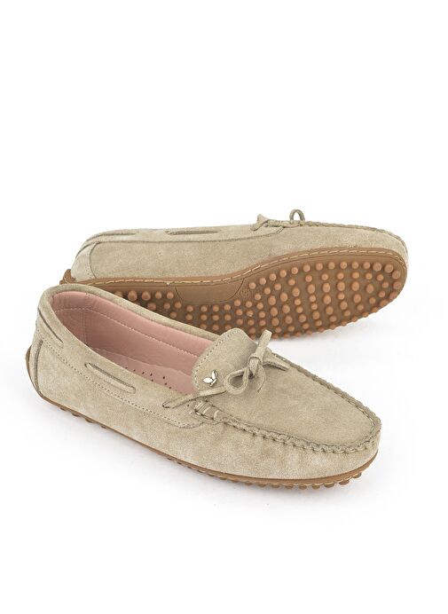 Ziya, Kadın Hakiki Deri Ayakkabı 1511007ZZ2001 Bej - Görsel 5