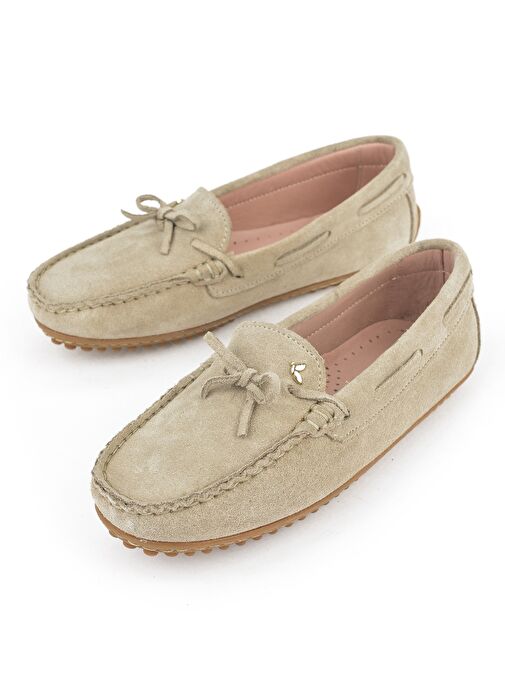 Ziya, Kadın Hakiki Deri Ayakkabı 1511007ZZ2001 Bej - Görsel 6