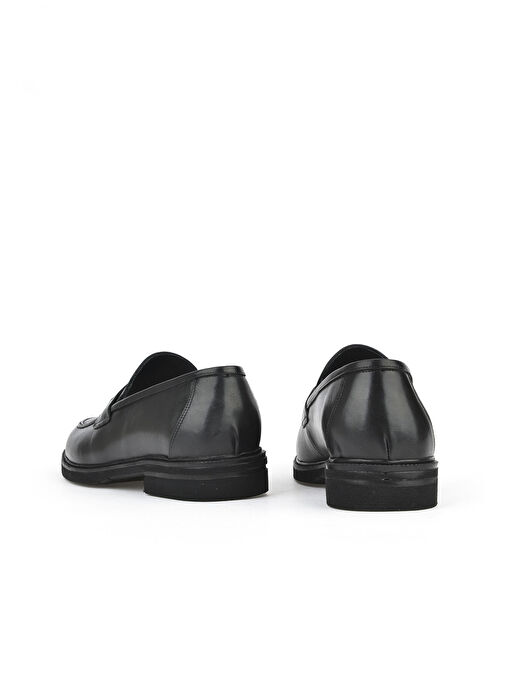 Ziya, Erkek Hakiki Deri Klasik Ayakkabı 151985Z1602 Siyah - Görsel 4