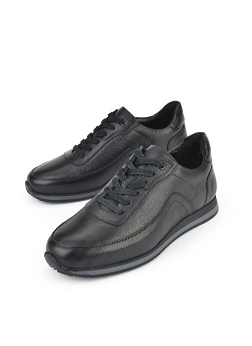 Ziya, Erkek Hakiki Deri Ayakkabı 151745Z0828 Siyah - Görsel 6