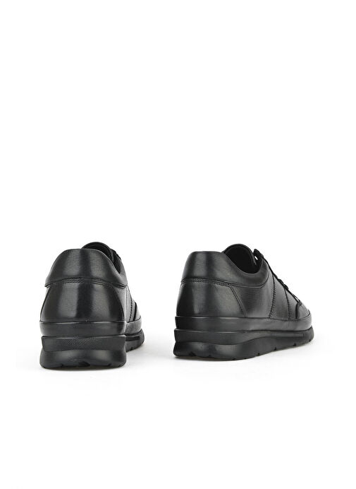 Ziya Siyah Erkek Deri Günlük Ayakkabı 1511002Z652_000 - Görsel 4