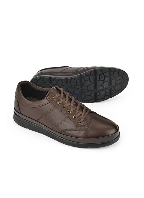 Ziya Kahverengi Erkek Deri Günlük Ayakkabı 1511002Z652_300 - Görsel 5