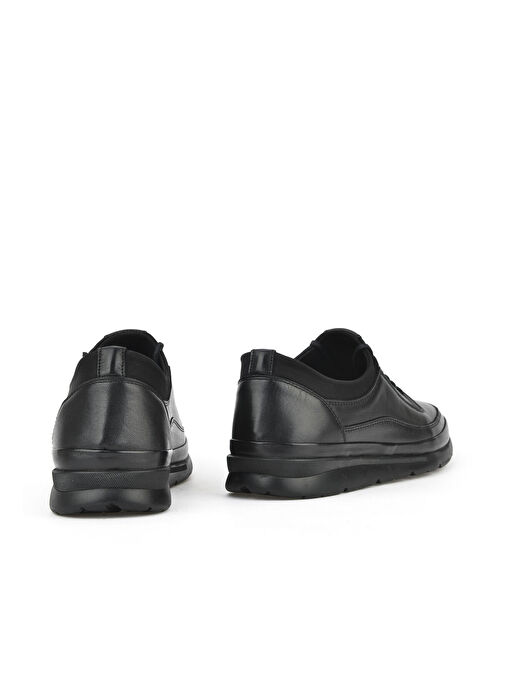Ziya Siyah Erkek Deri Günlük Ayakkabı 1511002Z655_000 - Görsel 4