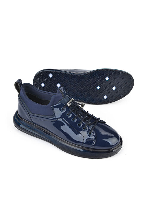Ziya Lacivert Erkek Vegan Rugan Günlük Ayakkabı 1511023Z708122_200 - Görsel 5