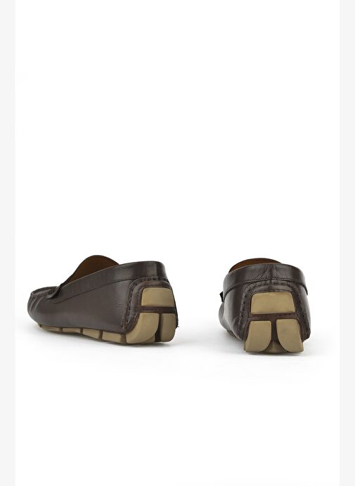 Ziya, Erkek Hakiki Deri Ayakkabı 151986Z4289 Kahve - Görsel 3