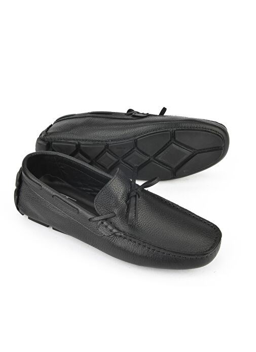 Ziya, Erkek Hakiki Deri Ayakkabı 151986Z4274 Siyah - Görsel 5