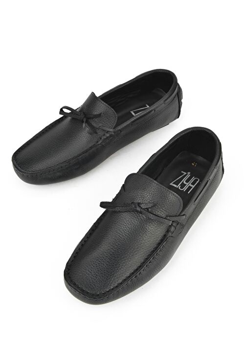 Ziya, Erkek Hakiki Deri Ayakkabı 151986Z4274 Siyah - Görsel 6