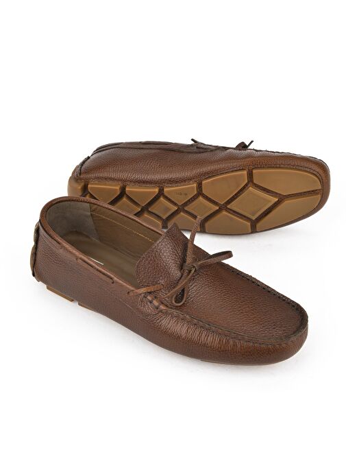 Ziya, Erkek Hakiki Deri Ayakkabı 151986Z4274 Taba - Görsel 5