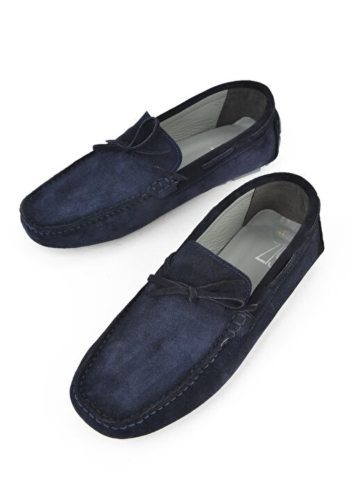 Ziya, Erkek Hakiki Deri Ayakkabı 151986Z42742 Lacivert - Görsel 6