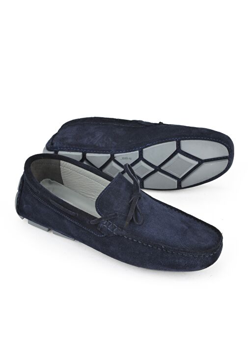 Ziya, Erkek Hakiki Deri Ayakkabı 151986Z42742 Lacivert - Görsel 5