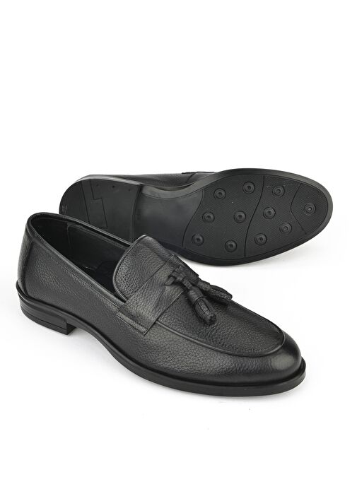 Ziya, Erkek Hakiki Deri Ayakkabı 151986Z4074 Siyah - Görsel 5
