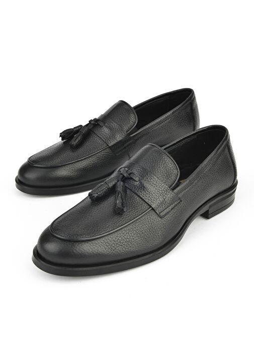 Ziya, Erkek Hakiki Deri Ayakkabı 151986Z4074 Siyah - Görsel 6