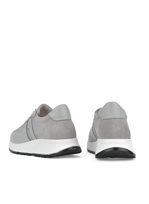 Ziya, Kadın Hakiki Deri Sneaker 1511050Z2050 Gri - Görsel 4
