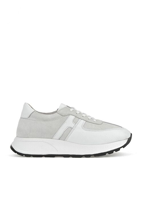 Ziya, Kadın Hakiki Deri Sneaker 1511050Z2050 Beyaz - Görsel 2