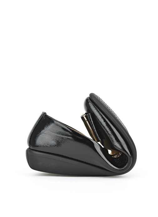 Ziya, Kadın Hakiki Deri Konfor Babet 1511050Z22212 Siyah - Görsel 4