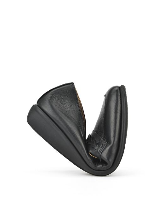 Ziya, Kadın Hakiki Deri Konfor Ayakkabı 1511050Z2599 Siyah - Görsel 4