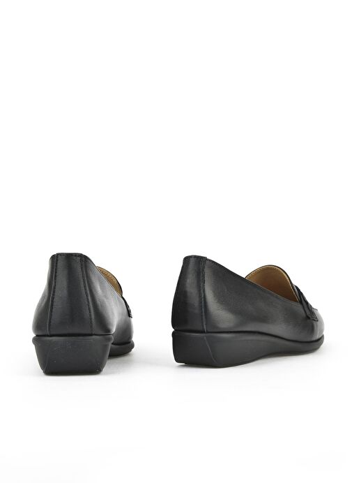 Ziya, Kadın Hakiki Deri Konfor Ayakkabı 1511050Z2599 Siyah - Görsel 5