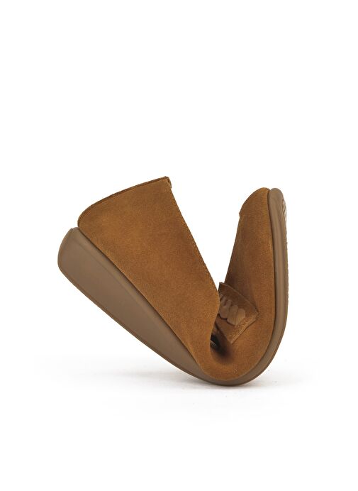 Ziya, Kadın Hakiki Deri Konfor Ayakkabı 1511050Z25992 Taba - Görsel 4