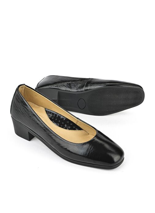 Ziya, Kadın Hakiki Deri Konfor Ayakkabı 1511050Z32222 Siyah - Görsel 6