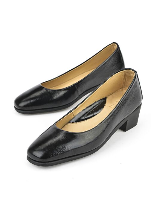 Ziya, Kadın Hakiki Deri Konfor Ayakkabı 1511050Z32222 Siyah - Görsel 7