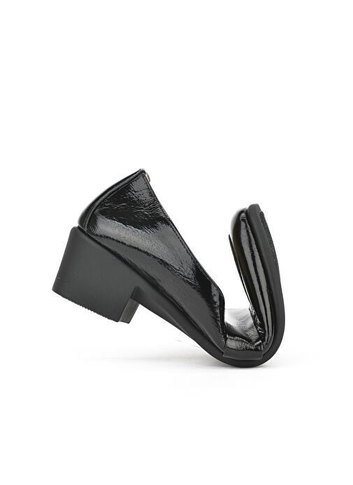 Ziya, Kadın Hakiki Deri Topuklu Konfor Ayakkabı 1511050Z3223 Siyah - Görsel 4