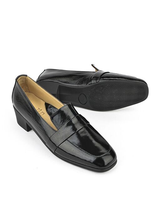 Ziya, Kadın Hakiki Deri Topuklu Konfor Ayakkabı 1511050Z3223 Siyah - Görsel 6