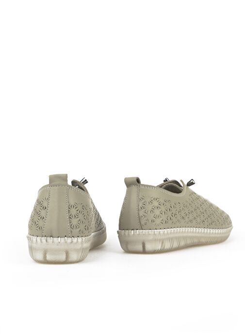 Ziya, Kadın Hakiki Deri Sandalet 1511010Z02 Silver - Görsel 4