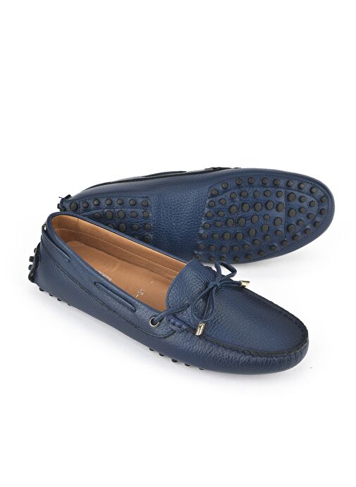 Ziya, Kadın Hakiki Deri Ayakkabı 1511030Z3612 Lacivert - Görsel 5