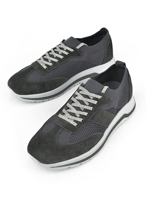 Ziya, Erkek Hakiki Deri Ayakkabı 15110Z3150 Füme - Görsel 6