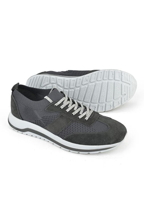 Ziya, Erkek Hakiki Deri Ayakkabı 15110Z3150 Füme - Görsel 5