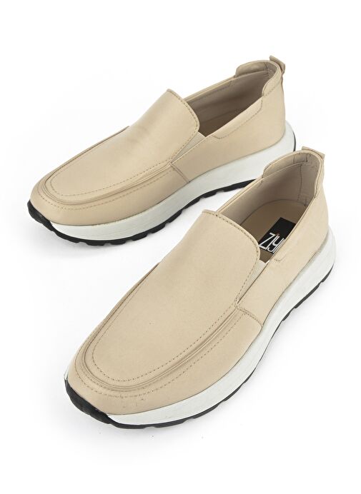 Ziya, Erkek Konfor Ayakkabı 15110Z808 Vizon - Görsel 6