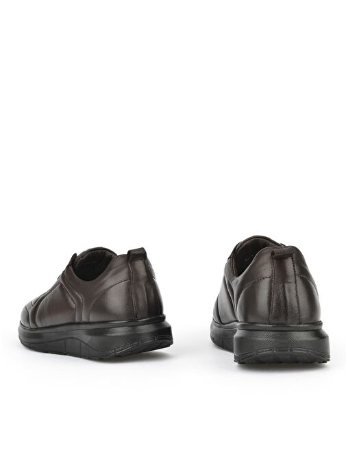Ziya, Erkek Hakiki Deri Konfor Ayakkabı 151123Z3658 Kahve - Görsel 4