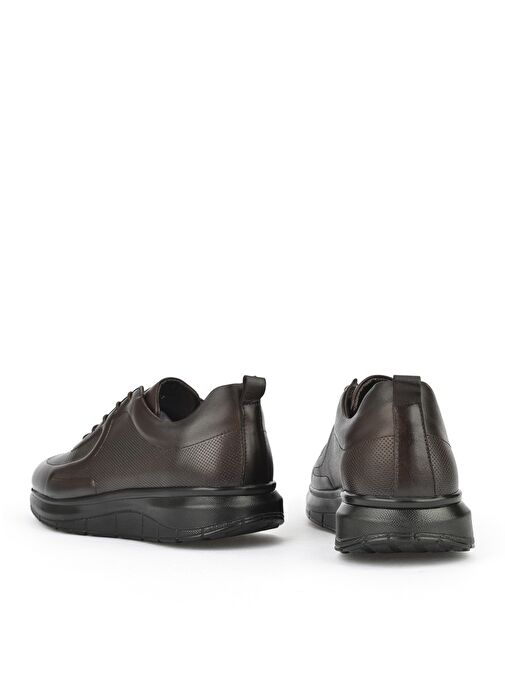 Ziya, Erkek Hakiki Deri Konfor Ayakkabı 151123Z3659 Kahve - Görsel 4