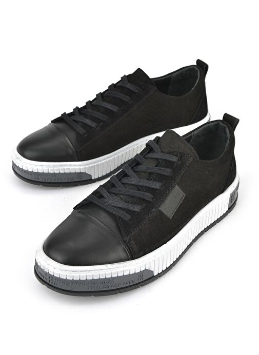 Ziya, Erkek Hakiki Deri Ayakkabı 1511040ZY2321 Siyah - Görsel 6