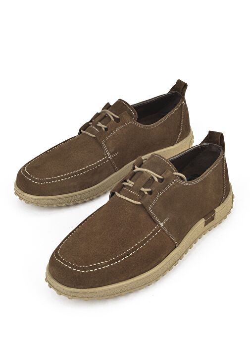 Ziya, Erkek Hakiki Deri Ayakkabı 1511040ZY18254 Kum - Görsel 6