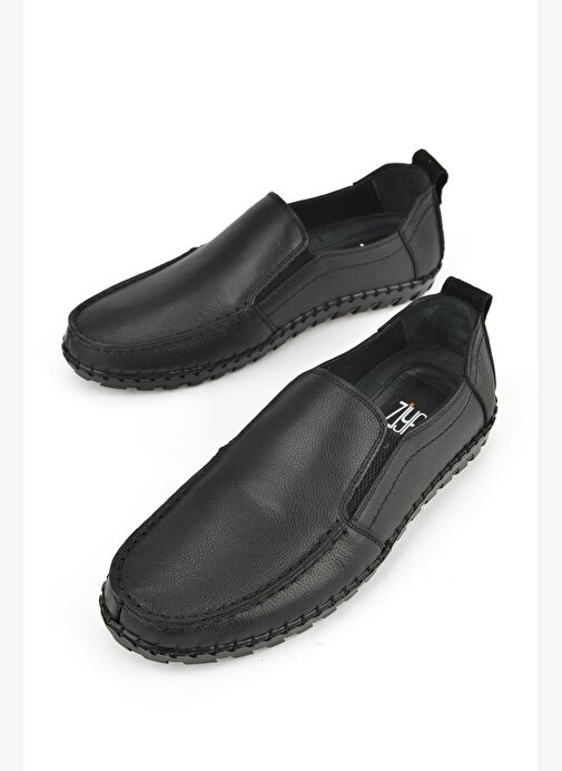 Ziya, Erkek Hakiki Deri Ayakkabı 1511040ZY18231 Siyah - Görsel 6